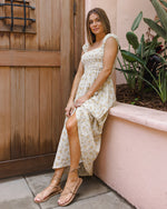 Load image into Gallery viewer, Women's Ivy Dress Lemon Ditsy Flower - S
