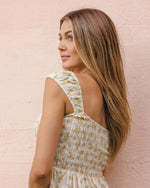 Load image into Gallery viewer, Women's Ivy Dress Lemon Ditsy Flower - S
