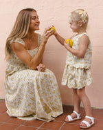Load image into Gallery viewer, Women's Ivy Dress Lemon Ditsy Flower - S
