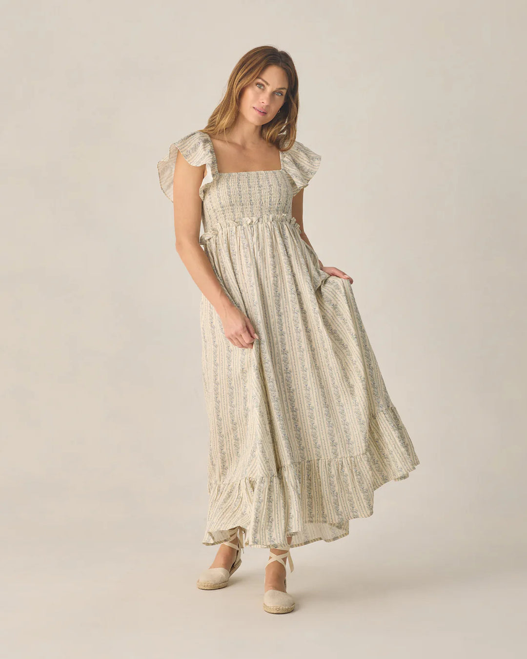 Women's Francesca Dress Blue Floral - S