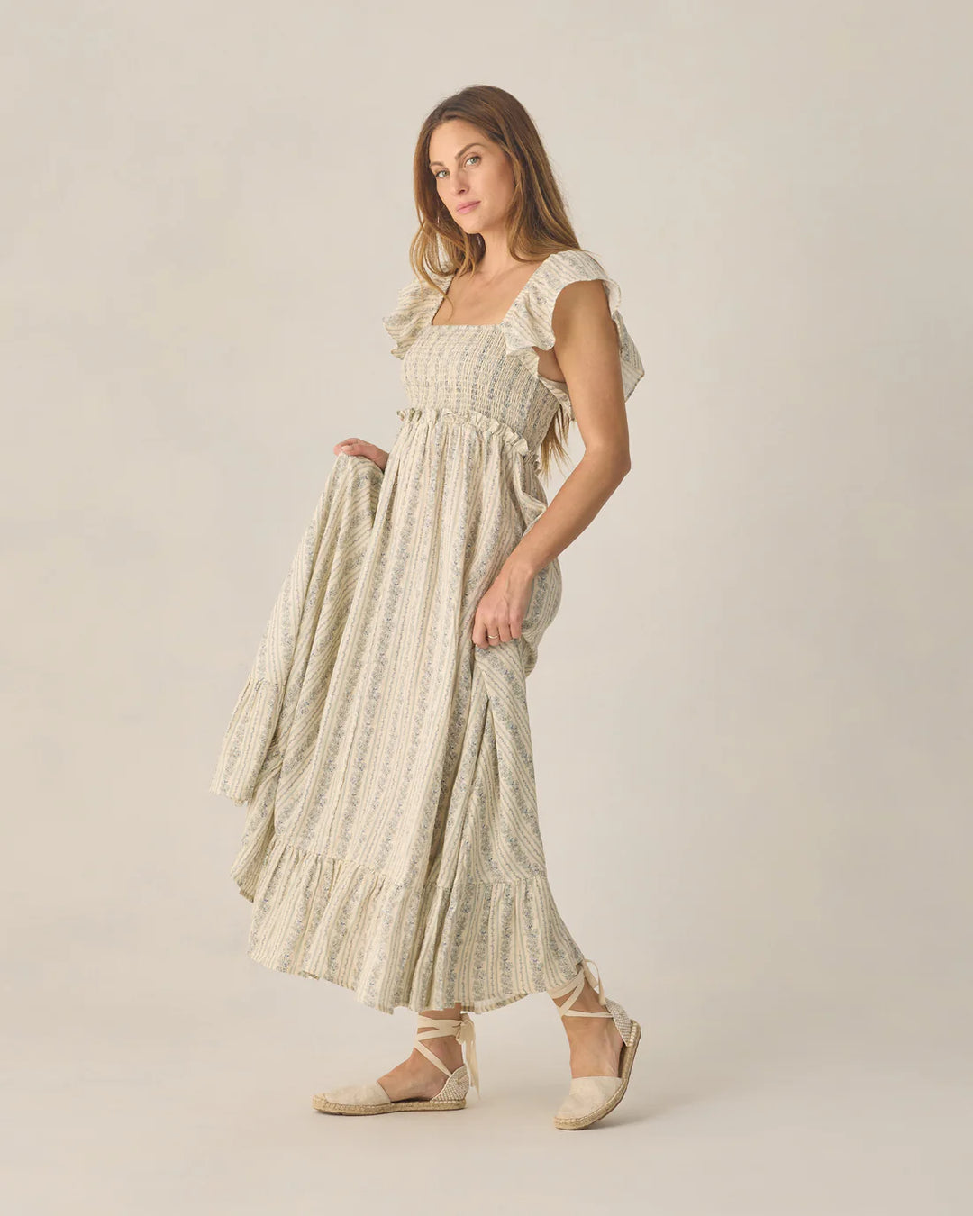 Women's Francesca Dress Blue Floral - S
