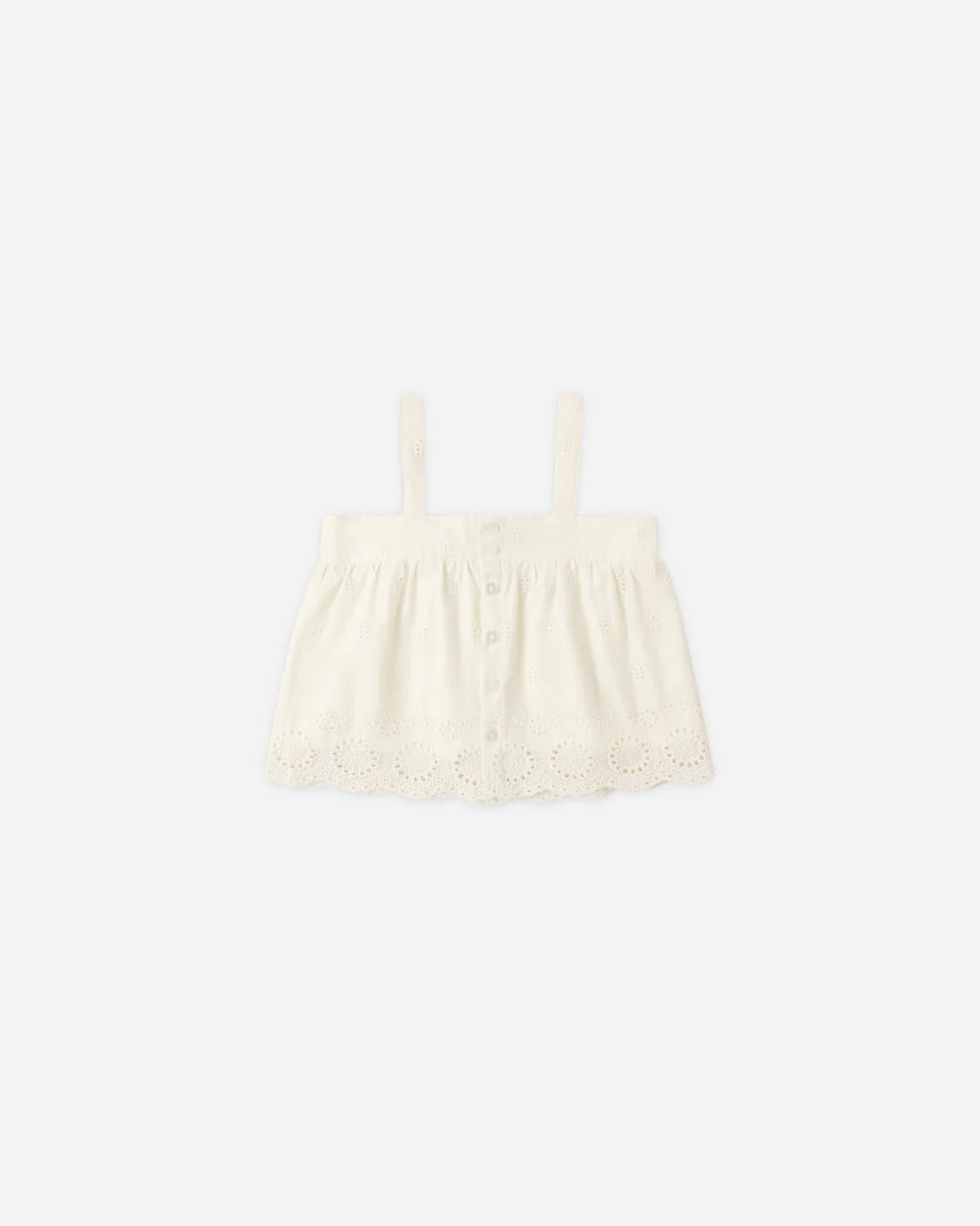 Eyelet Swing Top Ivory - S