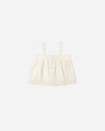 Load image into Gallery viewer, Eyelet Swing Top Ivory - S
