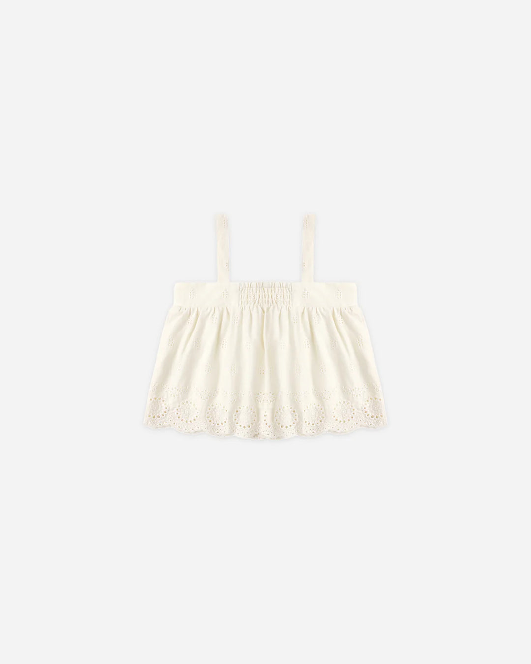 Eyelet Swing Top Ivory - S
