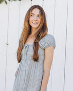 Load image into Gallery viewer, Women's Joya Dress Green Gingham - S
