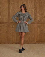 Load image into Gallery viewer, Womens Mini Dress - Black Gingham
