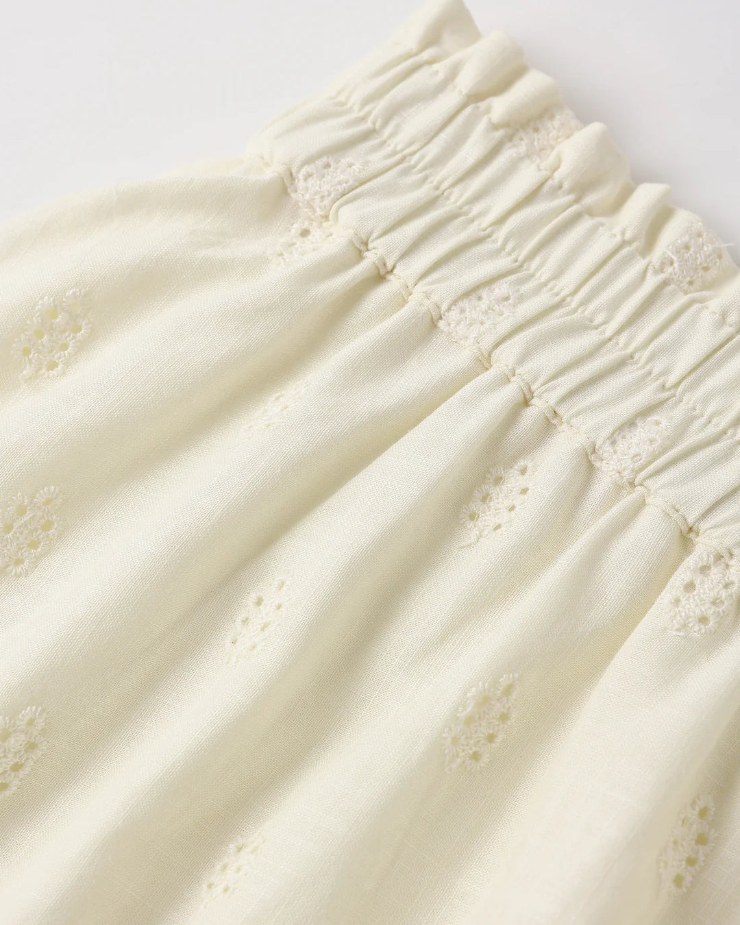 Women's Rose Maxi Skirt Ivory - S