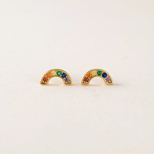 Riot Rainbow Stud Earrings