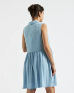 Load image into Gallery viewer, Bec Chambray Dress Clean Fade

