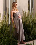 Load image into Gallery viewer, Leo Stripe Shirred Dress
