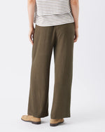 Load image into Gallery viewer, Marlow Shirred Pant Khaki
