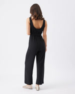 Load image into Gallery viewer, Bobby Rib Jumpsuit Black

