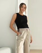 Load image into Gallery viewer, Ripe - Jodie Ruched Rib Tank
