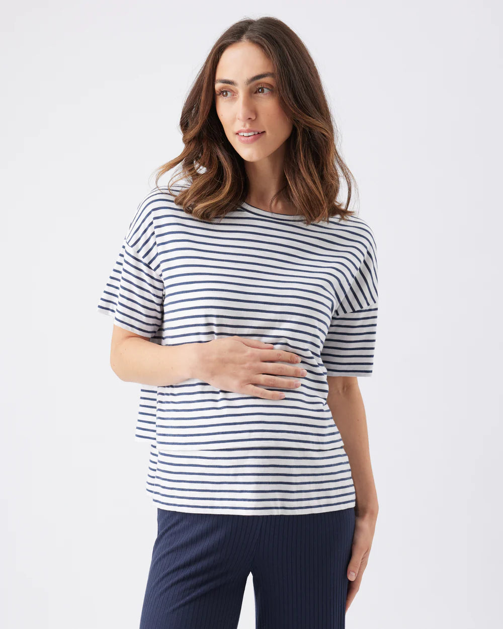 Claudette Nursing Tee Ink