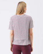 Load image into Gallery viewer, Claudette Nursing Tee Maroon
