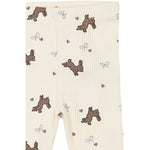 Load image into Gallery viewer, Rib Leggings - Gardenia
