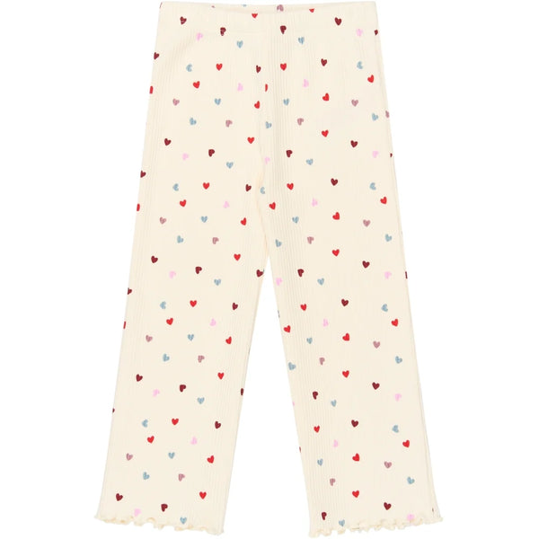 Gardenia Ribbed Set - Hearts
