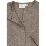 Load image into Gallery viewer, LS Rib Cardigan - Sparkly Taupe
