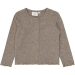 Load image into Gallery viewer, LS Rib Cardigan - Sparkly Taupe
