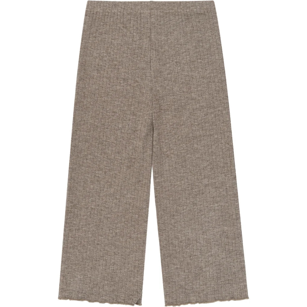 Wide Rib Pants - Sparkly Taupe
