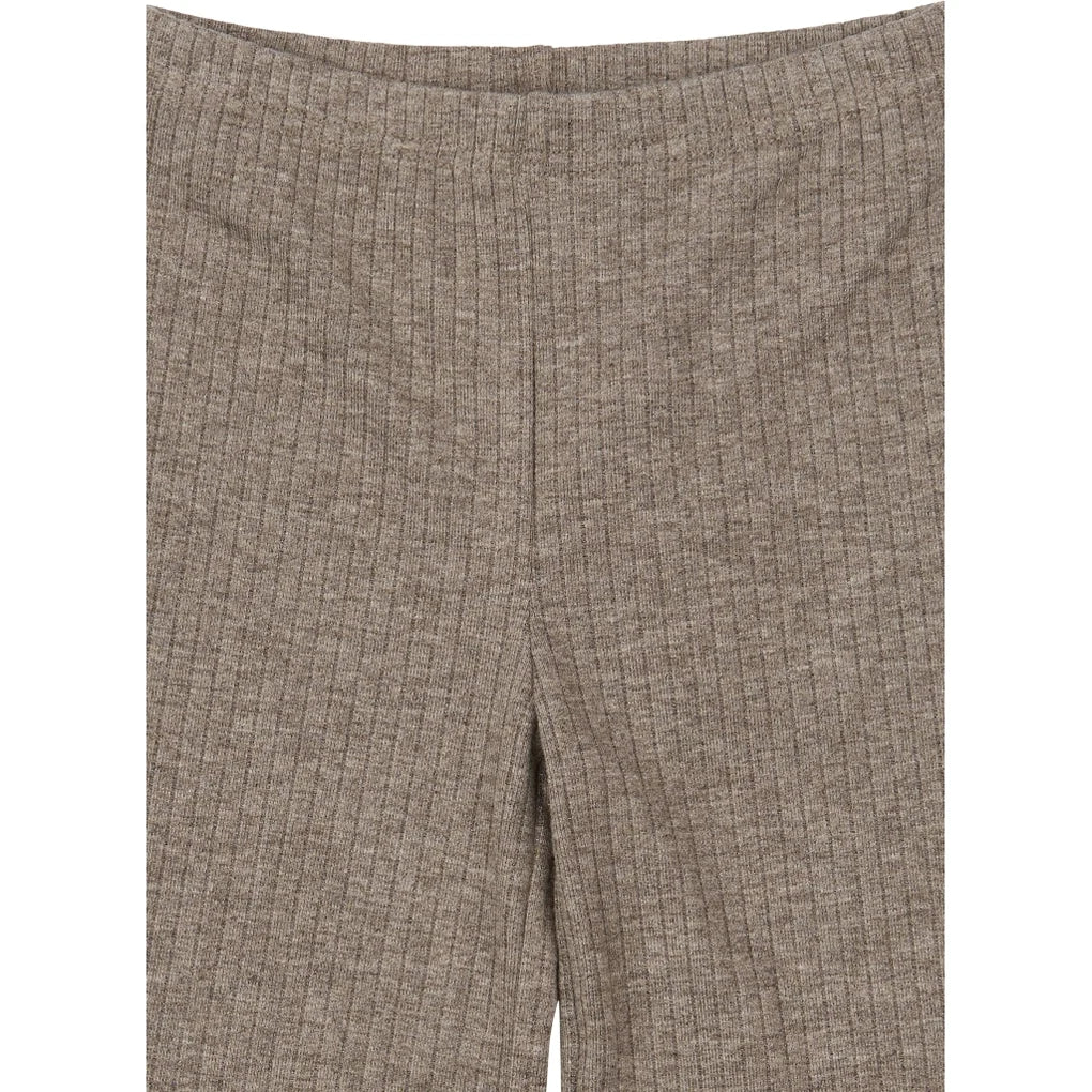 Wide Rib Pants - Sparkly Taupe