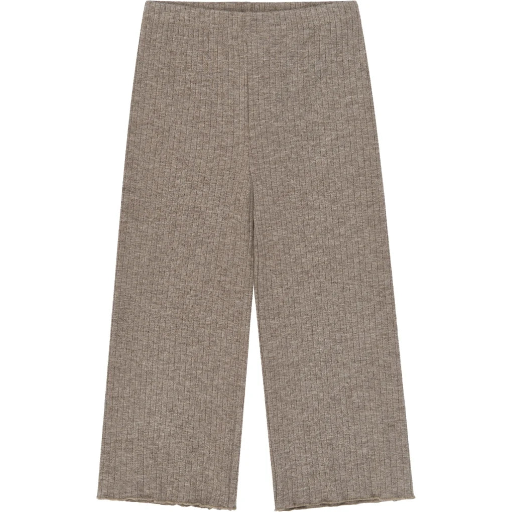 Wide Rib Pants - Sparkly Taupe