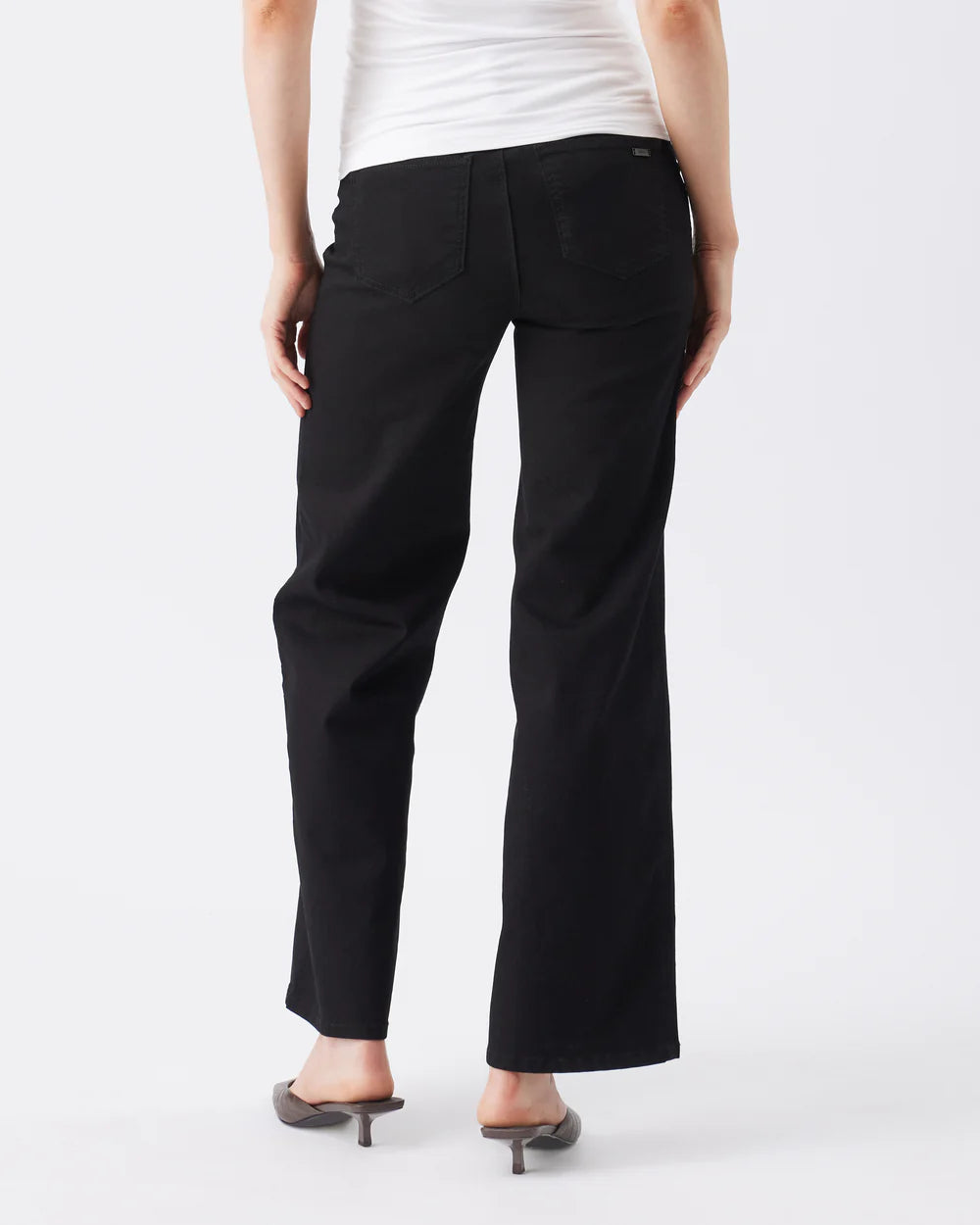 Kyle Wide Leg Jean - Black