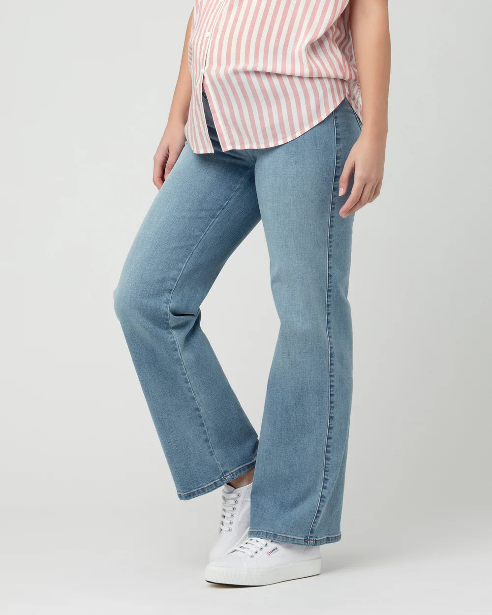 Kyle Wide Leg Jean - Light Blue