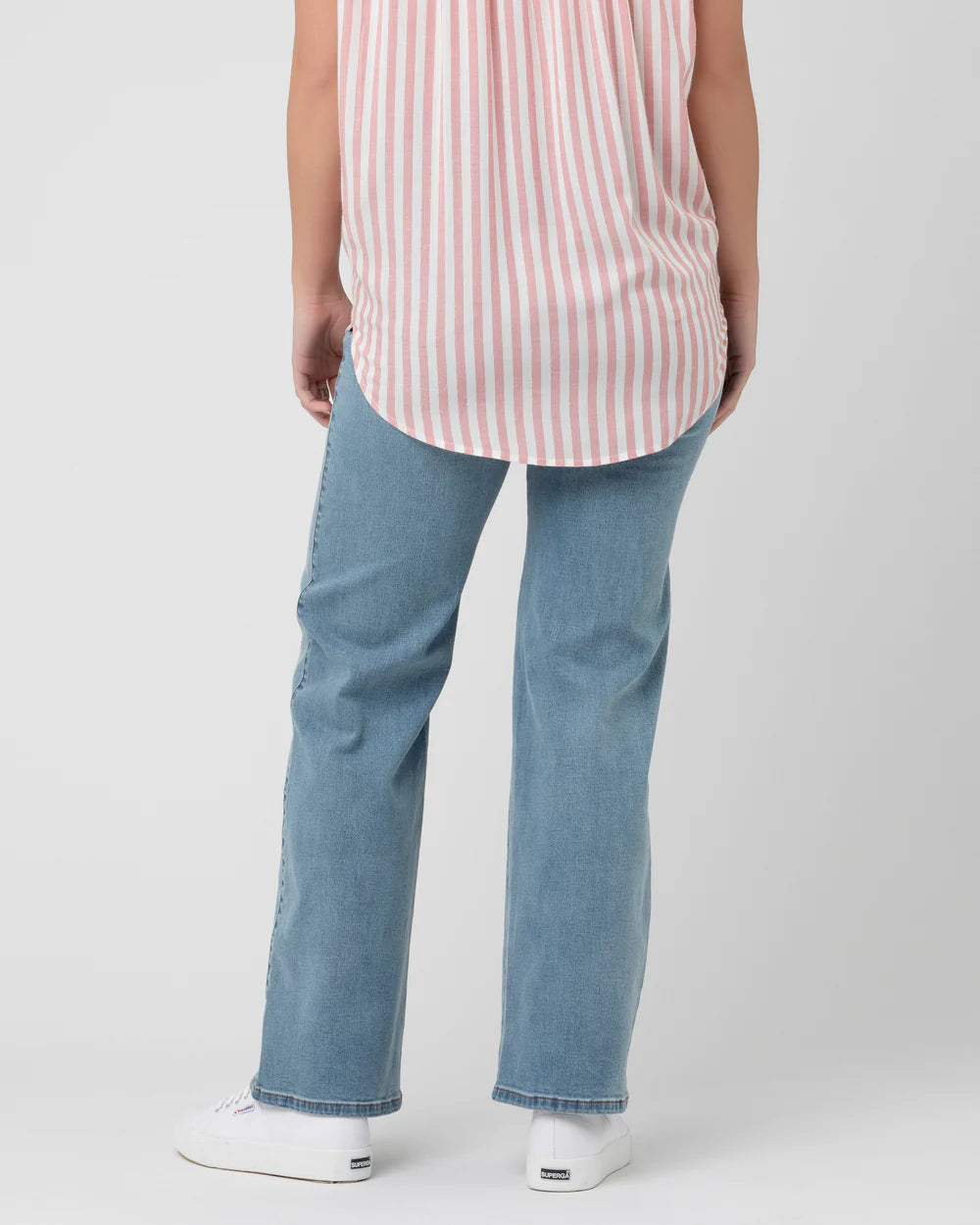 Kyle Wide Leg Jean - Light Blue
