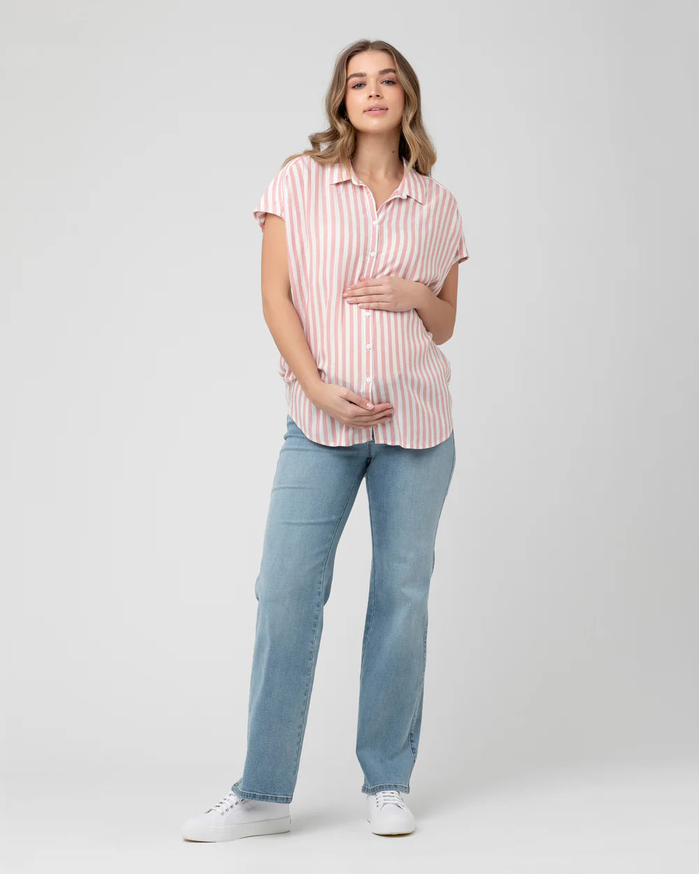 Kyle Wide Leg Jean - Light Blue