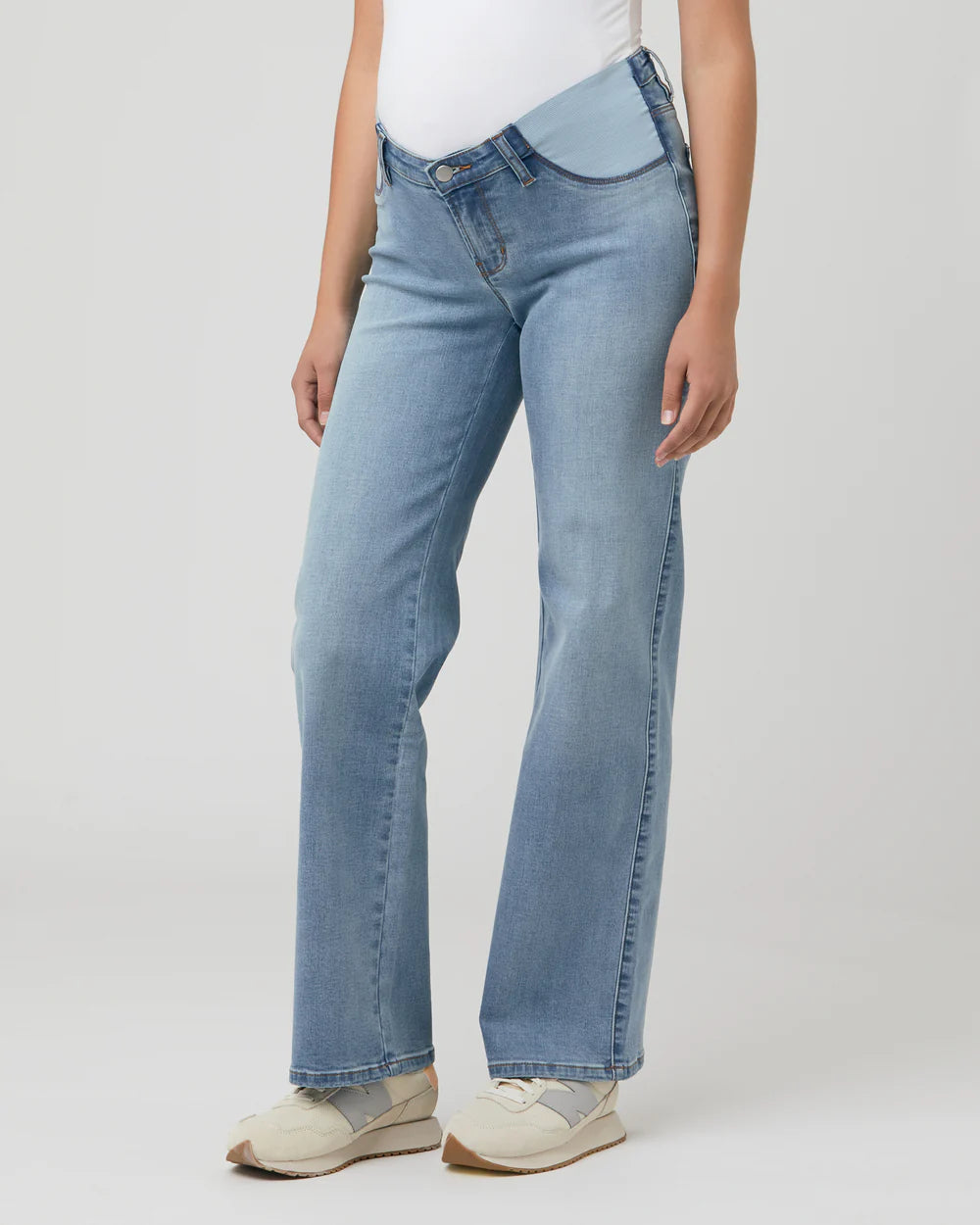 Kyle Wide Leg Jean - Light Blue