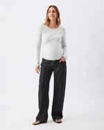 Load image into Gallery viewer, Billie Elastic Waist Jean - Black
