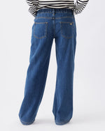 Load image into Gallery viewer, Billie Elastic Waist Jean - Dark Wash
