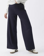 Load image into Gallery viewer, Ripe Maternity Ari Wide Leg Pant – Midnight / White
