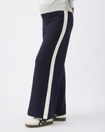 Load image into Gallery viewer, Ripe Maternity Ari Wide Leg Pant – Midnight / White
