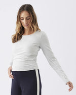 Load image into Gallery viewer, Ripe Maternity Ari Wide Leg Pant – Midnight / White
