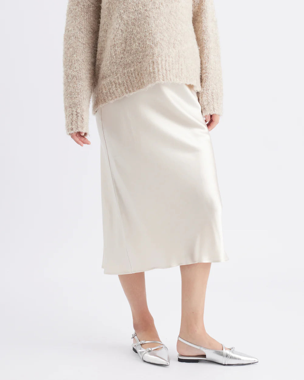 Ripe | Crystal Satin Skirt