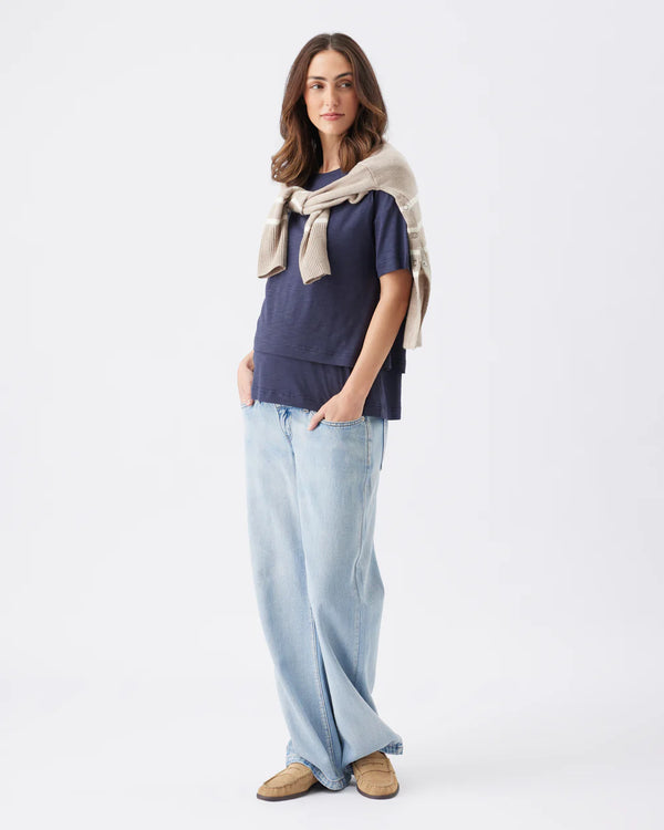 Claud Nursing Tee Indigo