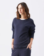 Load image into Gallery viewer, Ripe Maternity Relax Nursing Sweater – Navy
