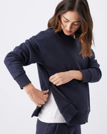 Load image into Gallery viewer, Ripe Maternity Relax Nursing Sweater – Navy
