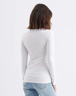 Load image into Gallery viewer, Ripe - Organic Cotton Nursing Top White
