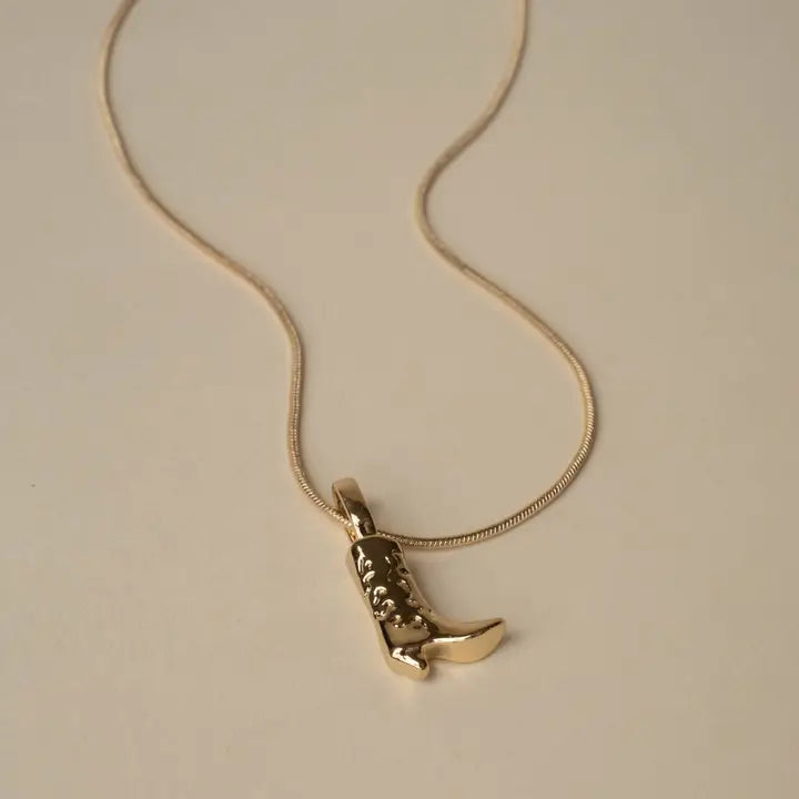 Sadie Gold Cowgirl Necklace