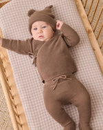 Load image into Gallery viewer, Quincy Mae - Baby Bear Beanie – Cocoa
