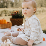 Load image into Gallery viewer, Petit Lem - Dune Plaid Poplin Dress Set
