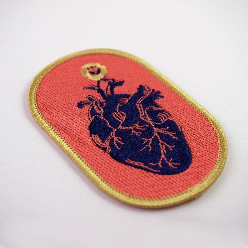 Black Heart Patch