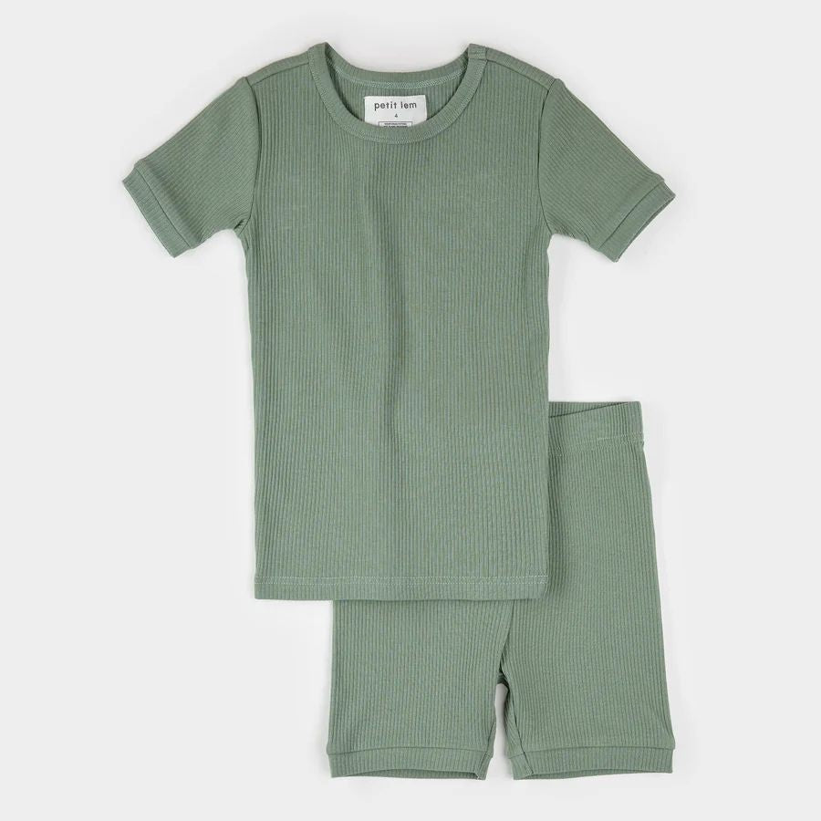 Petit Lem - Laurel Modal Rib Summer Sleep Set