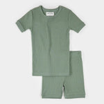 Load image into Gallery viewer, Petit Lem - Laurel Modal Rib Summer Sleep Set
