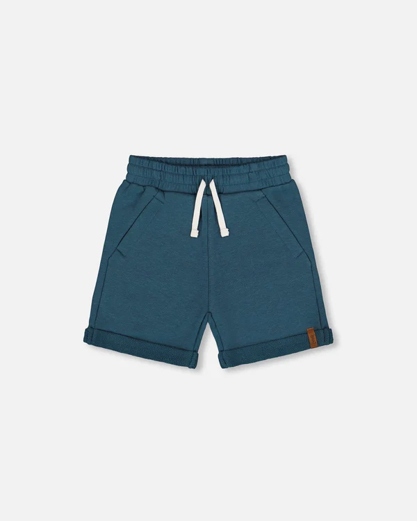 deux par deux - French Terry Short Teal