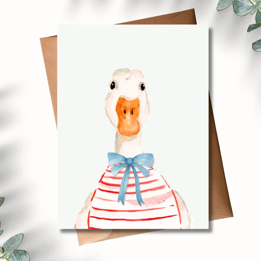 Duckling Greeting Card