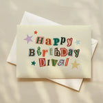 Load image into Gallery viewer, Happy Birthday Diva! Birthday Greeting Card

